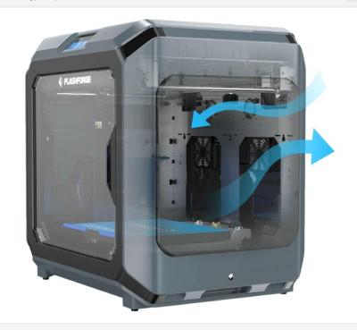 China Hot Made Full Metal Frame Design Printer In China Printing Shop Machines Flashforge Carbon Fiber 3d Printer Printing Machine Creator 3 for sale