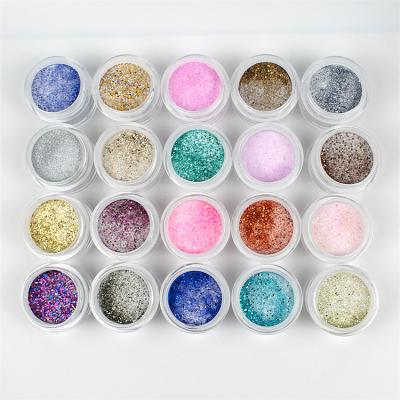 China Finger Bqueen 2 Gel In1 Diamond Glitter Acrylic Powder Private Quick Dry Label for sale