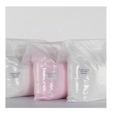 China Finger Bqueen Factory Price Bulk Base Polymer Powder 1Kg Bag Nail Clear Pink White Color Loose Acrylic Powder for sale