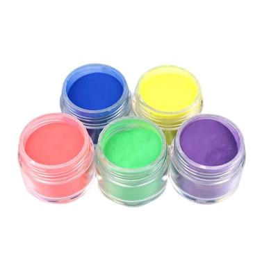 China Finger Factory Direct Sales Acrylic Powder Multi Color Bulk Rich Pigment Nail Art Private Label 2 In 1 Acrylic Powder For Nail for sale