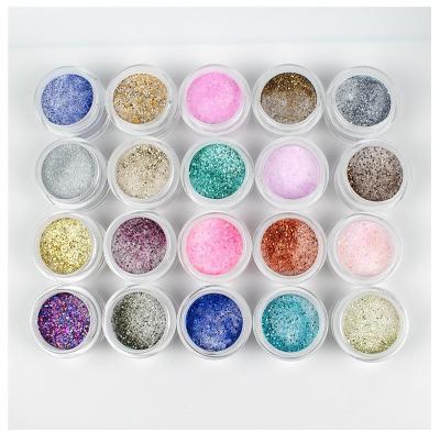 China Bqueen Finger Dipping Powder Acrylic Nail Powder Nail Glitter Volume For Nails for sale