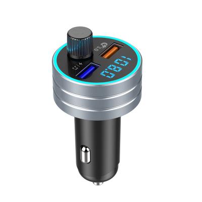 China Universal Trend Universal BT FM Transmitter USB Fast Charging QC 3.0 5V 3.1A C1 2 USB Port for sale