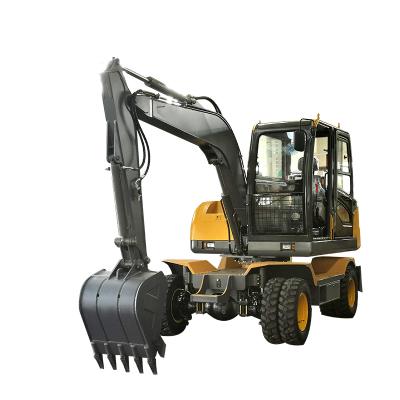 China Multi functional building material stores 0.5m3 wheel excavator-china wheel excavator china wheel excavator digging price small for sale