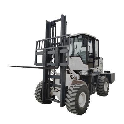 China Hotels 2.5 ton 4 way forklift 4wd 3 ton diesel china electric off road forklift forklift for sale