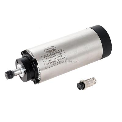 China CNC Engraving Router Spindle Motor 80mm 1.5KW ER11 400HZ High Speed Air Cooling Engraving for sale