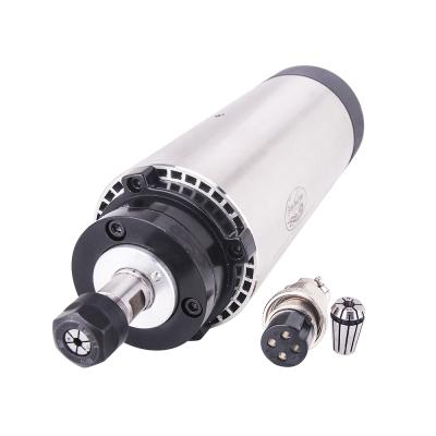 China CNC Engraving Router Spindle Motor 65mm 1500W ER11 400HZ High Speed Air Cooling Engraving for sale