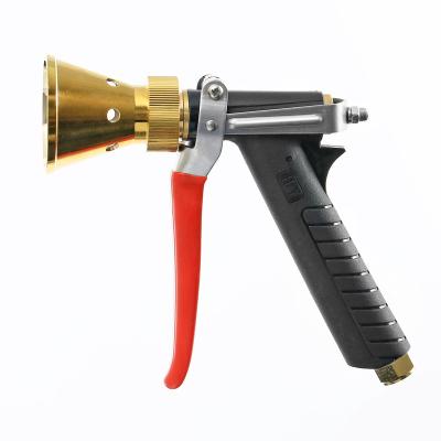 China Agriculture Irrigaiton New 2023 golden hot sales all copper weighting long range arbitrary adjustment spray gun for sale