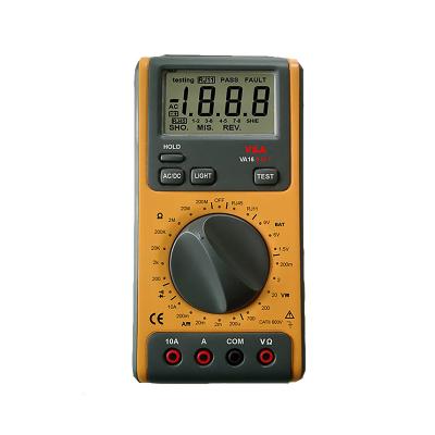 China Cable 3 in 1 Test Digital Multimeter with Telephone Line Tester and Network Cable Tester VA16 V&A Instrument VA16 for sale