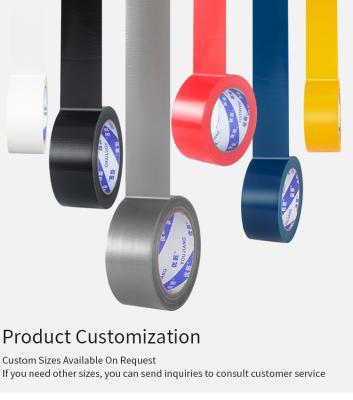 Chine Bright Red Duct Tape With Rubber Adhesive For Multipurpose Use Decorated Duct Tape à vendre