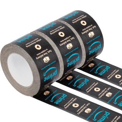 China Eco Friendly Custom Logo Printed Self Adhesive Water Activated Reinforce Kraft Paper Tape for sale