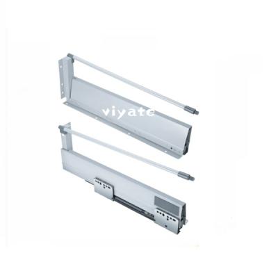 China Modern Double Walled Silent Soft Closing Buffet Drawer Slide for sale