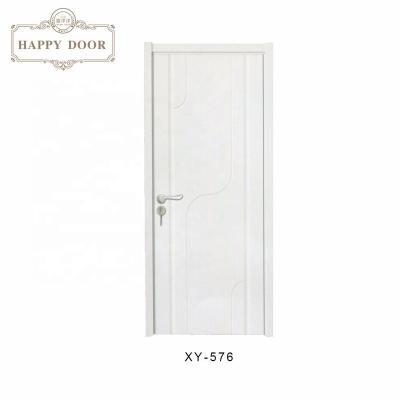 China Good quality cheap new design melanine compound swing wood door features for pvc toilet doors veneer doors catalog for sale