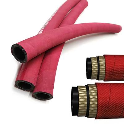 China Flexibler Dampftransferschlauch Epdm geflochten Stahl Größen 1/2 ∼ 2 ̊Lecksicherung zu verkaufen