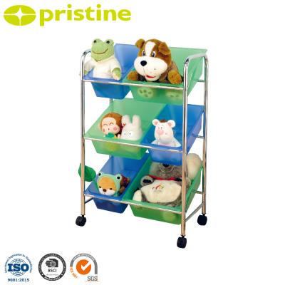 China Taiwan Sustainable Manufacturer Plastic Drawer Plastic Toy Chests Storage With Wheels for sale
