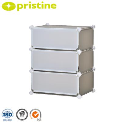 China Amazon high quality modern cube pp hot selling shelving units stocked in bookshelf wholesale for sale