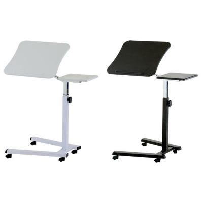 China Best Laptop Adjustable Mobile Laptop Cart Single Computer Workstation (Size) MIT On Wheels for sale