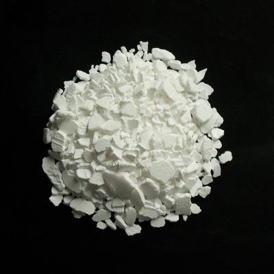 China Wasserfreies Schnee-Schmelzmittel der CaCl2-Calciumchlorid-Flocke 10043-52-4 auf Lager zu verkaufen