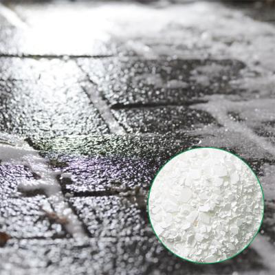 China Trocknendes wasserfreies 74% Dihydrat der Massencalciumchlorid-Flocken-Anlagen zu verkaufen