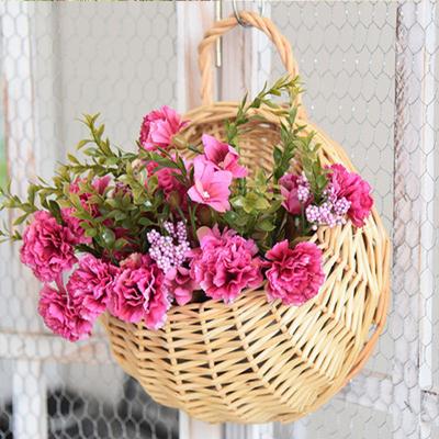 China Het ronde Rieten de Potten en de Planterstuin van de Rotanbloem Hangen voor Huisdecoratie Te koop