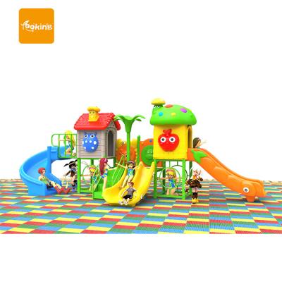 China Plastic/Metal/Steel Outdoor Climbing Playground Children Playground Zone 420x270x250cm Outdoor Commercial Baby Slide Tube Playground Equipment China Supply for sale