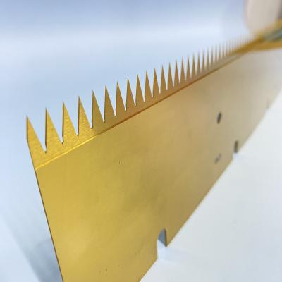 China Plastic Paper Cutting Knives Teeth Cutting Blade Packaging Serrated Teeth Saw Blade for sale