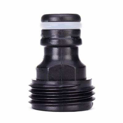 China Split One Faucet To Two 3/4 Inch Plastic Garden Hose Adapter for sale