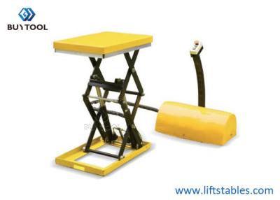 China Draagbaar Elektrisch Mini Scissor Lift Table 350kg 3000 Pond 2000 Pond Lichtgewicht Te koop