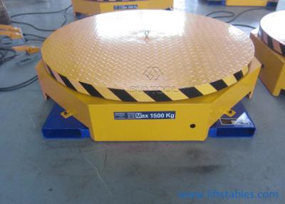 China Pedaalschakelaar Tray Turntable Pallet Wrapper 8r Min Hand Pallet Wrap Turntable 4400lbs Te koop
