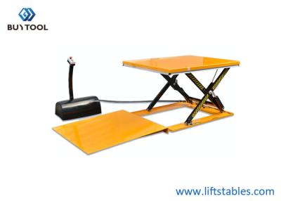 China Hydraulische de Liftlijst van de Schaar Autopallet met Helling 1600x1140mm Te koop