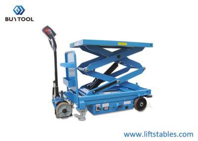 China 800kg van de de Schaarlift van 300 Kg het Hydraulische Gemotoriseerde van de de Lijstvrachtwagen Mobiele Luchtplatform Te koop