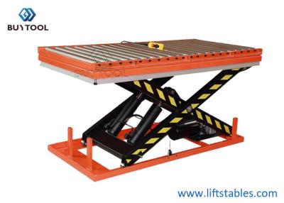 China De elektrische Lijst van de Schaar Hydraulische Lift met de Liftlijst 2400x1500mm van de Roltransportband Te koop