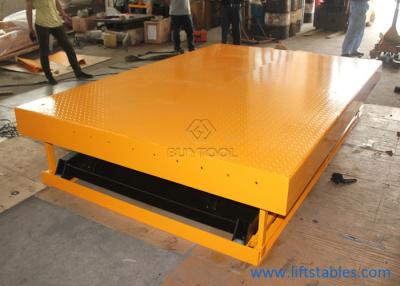 China 1500 Kg van de de Schaarlift van 10000 Pond Stationair van de de LijstVorkheftruck Hydraulisch het Heftoesteldok Te koop