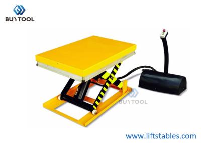 China Het hydraulische Platform van Fietsmini lift table electric scissor met Gescheiden Pomppost Te koop
