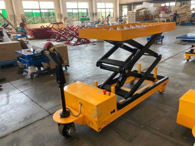 China 500 Pond het Mobiele van de de Liftlijst van Liftlijsten 4x8 Gemotoriseerde van Jack Stand With Transfer Ball Platform Te koop