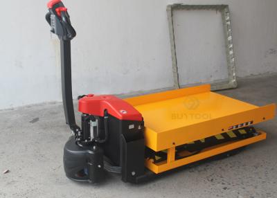 China Van de de Lijsten Gemotoriseerde Schaar van de pallet Mobiele Lift de Liftlijst Op batterijen 2000 Pond GLB Te koop