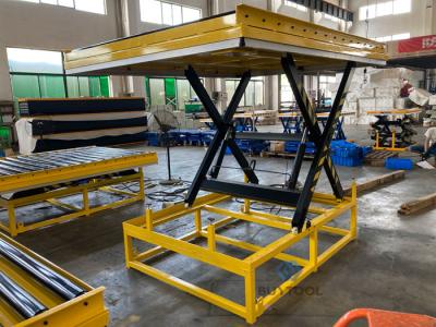 China van de de Schaarlift van 1t 2t 3t 4t Hydraulische de Rollijst 1000×1600mm Te koop