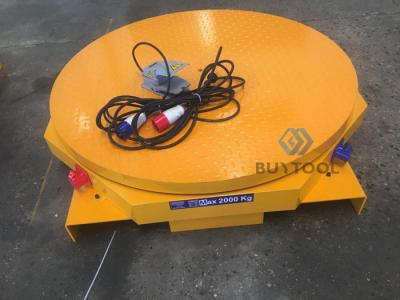 China Hand de Draaischijfmachine van de Palletomslag voor Hydraulische de Liftlijst 2000KG van de Platformvrachtwagen Te koop