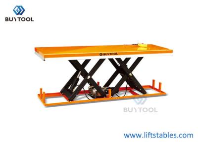 China 4000lbs 2 Hydraulische Elektrisch van Ton Tandem Scissor Lift Table Te koop