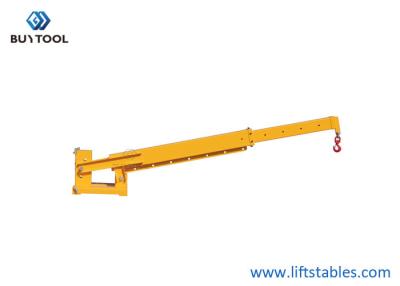 China De telescopische Regelbare Gehechtheid Jib Boom Crane van de Hijstoestelvorkheftruck 6000 Pond-de Bundel van de Liftcapaciteit Te koop
