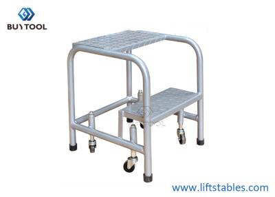 China De Capaciteit van het Pakhuismini mobile ladders with 300kg van het legeringsstaal Q235B Te koop