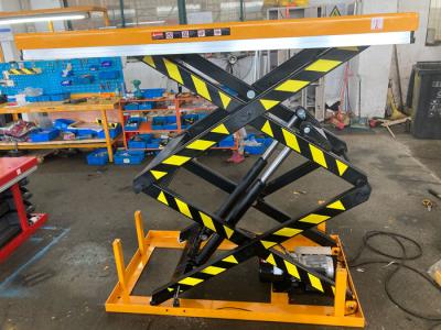 China HD1000 stationaire Hydraulische de Schaarlift van de Liftlijst voor Materiële Behandeling Te koop