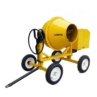 China Construction works Durable In Use Concrete Mixer 4 Wheels Cement Mixer Machine for sale