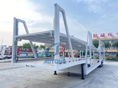 China Car Truck Trailer Vehicle Carrier Semi Trailers Hydraulic Floor SUV Carrier Trailers for sale