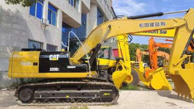 中国 中型掘削機 20トンのキャタピラー掘削機 CAT 320D2 中型掘削機 作業場準備 販売のため