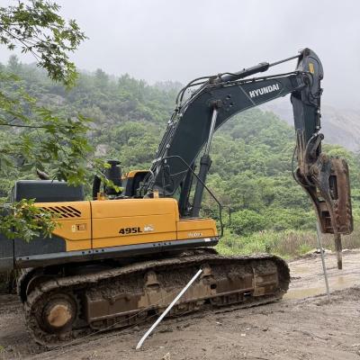 China Excavadora usada Hyundai 495Ls em perfeito estado à venda