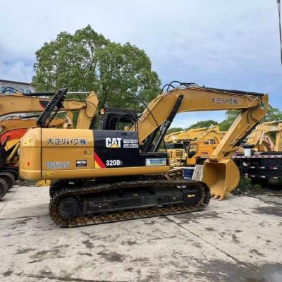 China Used CAT 320GC Caterpillar Excavator 20-Ton Mid-Size Digging Machine Worksite Ready for sale