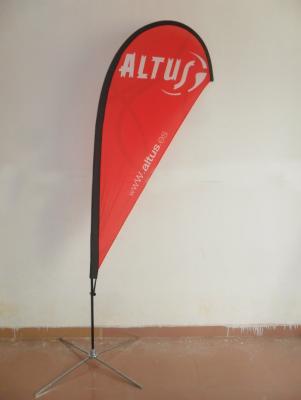 China Van de de Traanveer van de tentoonstellingsgebeurtenis van de de Bannerkleurstof de sublimatiedruk Te koop