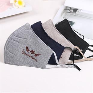 China OEM Sublimatie Wasbaar Katoenen Gezichtsmasker met douaneembleem Te koop