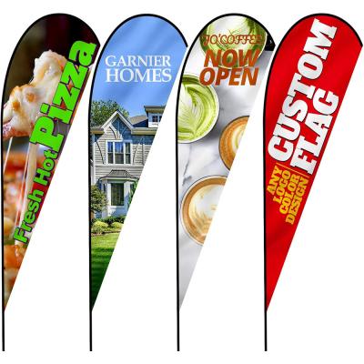 China Douane 90X150CM de Banners Eenvoudige Installatie van de Traanvlag voor Gebeurtenis Te koop