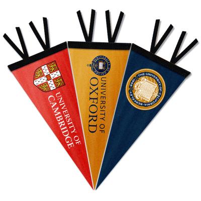 China Swil 100 voelde Wimpelbanner, de Sportenbanners van de Driehoekswol Te koop